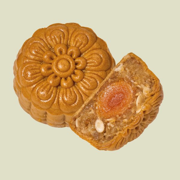 OVERSEA COCONUT WITH SINGLE YOLK MOONCAKE 海外天 椰蓉金蛋月 月饼