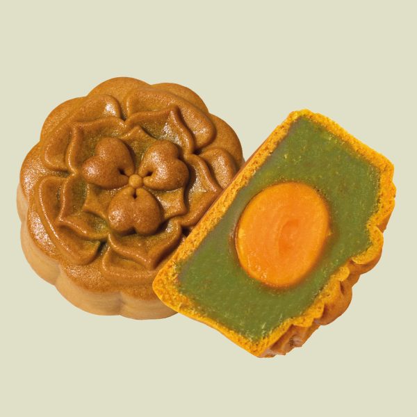 OVERSEA GOLDEN EMERALD WITH SINGLE YOLK MOONCAKE 海外天 金翡翠蛋月 月饼