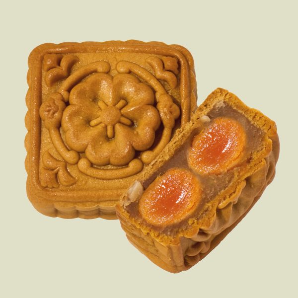 OVERSEA LOTUS WITH DOUBLE YOLK MOONCAKE 海外天 双黄莲蓉 月饼