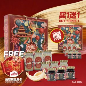 Chinese New Year Gift 2026 福气满堂 TCNY-1B Buy 1 Free 1 By Hamper Malaysia