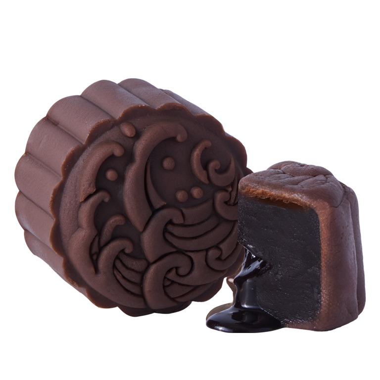 OVERSEA MOMOYAMA CHOCOLATE LAVA MOONCAKE (New) 流心巧克力